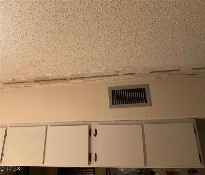 Water damage from mold